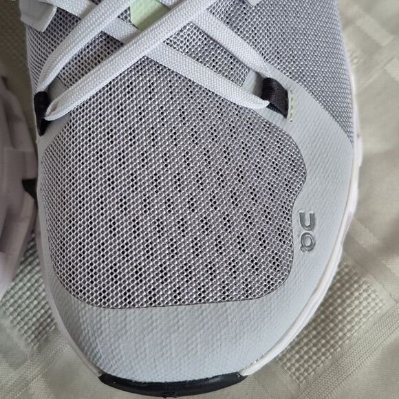 On Running Light Cloudflyer Gray and Mint Sneakers - Picture 11 of 16